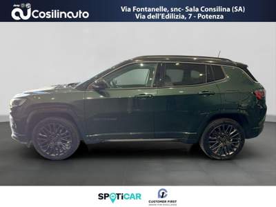 Jeep Compass 1.3 Turbo T4 240 CV PHEV AT6 4XE S FULL OPT Verde usata Sala Consilina