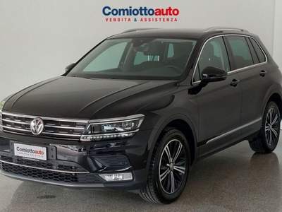 Volkswagen Tiguan 2.0 TDI SCR DSG 4MOTION Executive BMT Nero usata Borgo Valbelluna