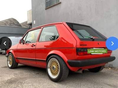 Volkswagen Golf GTI mk1-1.6cc 110cv tetto apribile Rosso usata Varazze