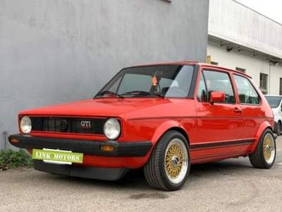 Volkswagen Golf GTI mk1-1.6cc 110cv tetto apribile Rosso usata Varazze