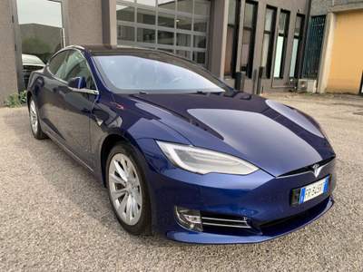 Tesla Model S 100 kWh All-Wheel Drive 19'' Led T.Pano Tele. Navi Blu/Azzurro usata Manerbio