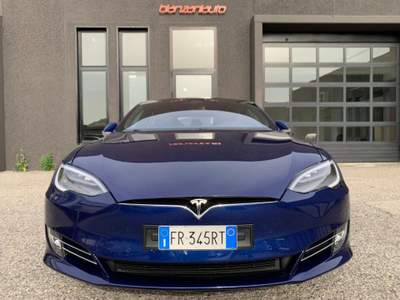 Tesla Model S 100 kWh All-Wheel Drive 19'' Led T.Pano Tele. Navi Blu/Azzurro usata Manerbio