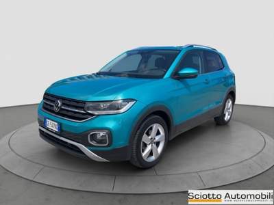 Volkswagen T-Cross 1.0 TSI 110 CV Advanced Blu/Azzurro usata MESSINA