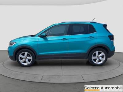 Volkswagen T-Cross 1.0 TSI 110 CV Advanced Blu/Azzurro usata MESSINA