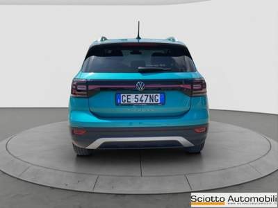 Volkswagen T-Cross 1.0 TSI 110 CV Advanced Blu/Azzurro usata MESSINA