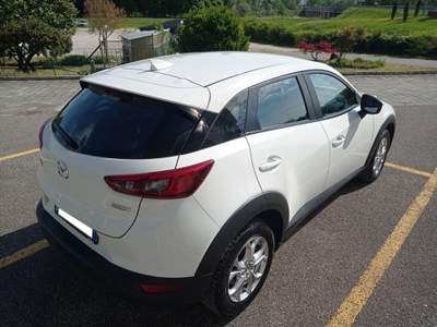 Mazda CX-3 1.5L 105cV Skyactiv-D Evolve NEOPATENTATI Bianco usata PAVIA DI UDINE