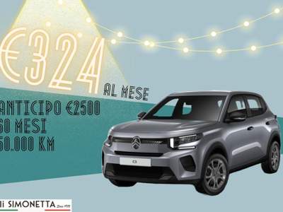 Citroen C3 PureTech 100 S&S You Nero usata Cadrezzate con Osmate