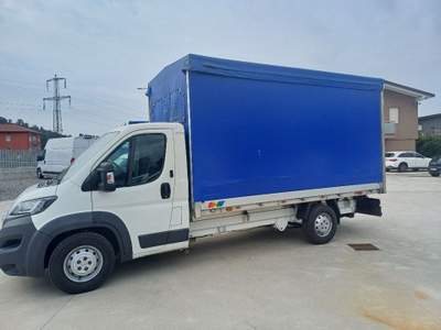 Peugeot Boxer 335 2.0 BlueHDi130 CON SPONDA IDRAULICA Bianco usata Mozzo
