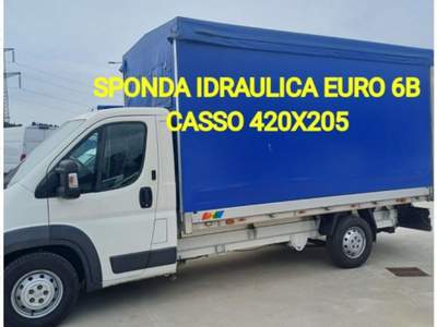 Peugeot Boxer 335 2.0 BlueHDi130 CON SPONDA IDRAULICA Bianco usata Mozzo