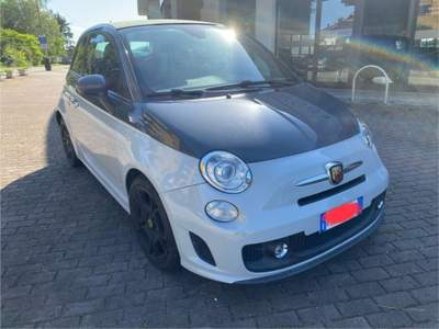 Abarth 500 C C 1.4 Turbo T-Jet MTA Bicolore Bianco usata Briga Novarese