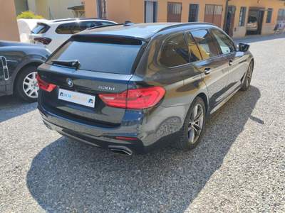 BMW Serie 5 530d d 249CV Touring Msport *TAGLIANDI BMW* Nero usata Jerago con Orago