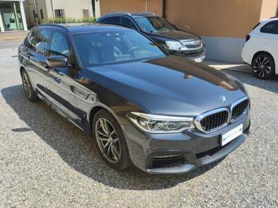 BMW Serie 5 530d d 249CV Touring Msport *TAGLIANDI BMW* Nero usata Jerago con Orago