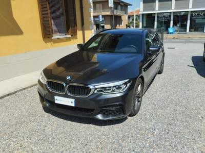 BMW Serie 5 530d d 249CV Touring Msport *TAGLIANDI BMW* Nero usata Jerago con Orago