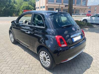Fiat 500 1.0 Dolcevita Interno bi-color, tetto panoramico! Nero usata Rivarolo Canavese