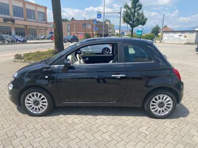 Fiat 500 1.0 Dolcevita Interno bi-color, tetto panoramico! Nero usata Rivarolo Canavese