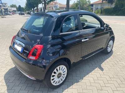 Fiat 500 1.0 Dolcevita Interno bi-color, tetto panoramico! Nero usata Rivarolo Canavese