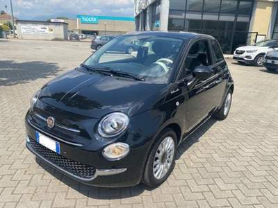 Fiat 500 1.0 Dolcevita Interno bi-color, tetto panoramico! Nero usata Rivarolo Canavese