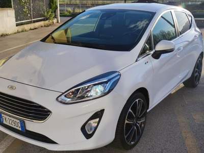 Ford Fiesta 1.5 TDCi 5 porte Titanium OCCASIONE USATO Bianco usata Salerno