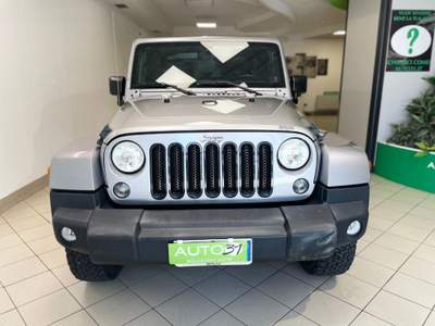 Jeep Wrangler 2.8 CRD DPF Sahara Auto Grigio usata Trento