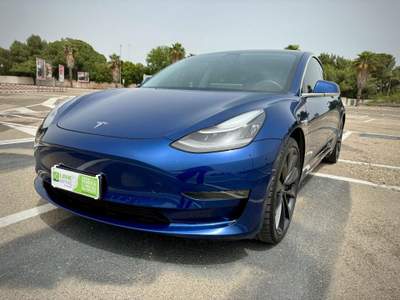 Tesla Model 3 TESLA Model 3 (5YJ3) EV Performance AWD Elettrico Blu/Azzurro usata Lecce