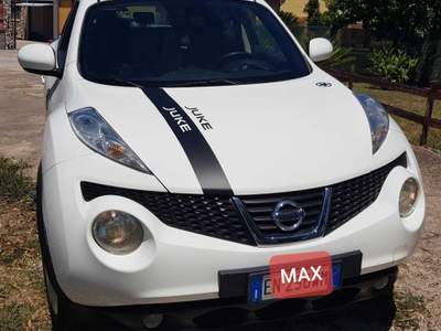 Nissan Juke NISSAN JUKE 1.5 DCI  ACENTA Bianco usata Latina