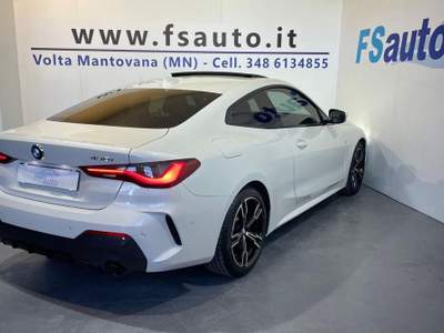 BMW Serie 4 430i i Coupé Msport Bianco usata Volta Mantovana