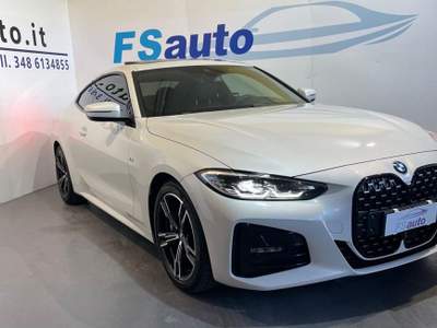 BMW Serie 4 430i i Coupé Msport Bianco usata Volta Mantovana