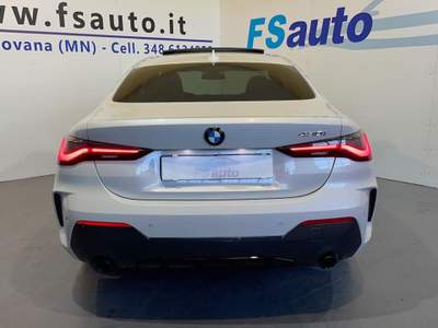 BMW Serie 4 430i i Coupé Msport Bianco usata Volta Mantovana