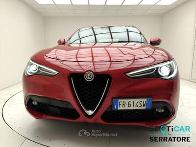 Alfa Romeo Stelvio 2017 2.2 t Business Q4 210cv auto Rosso usata Erba