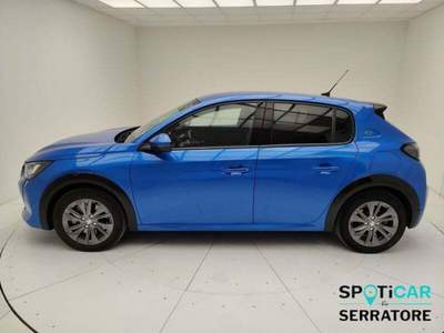 Peugeot 208 II 2019 e- Allure Pack 100kW Blu/Azzurro usata Erba