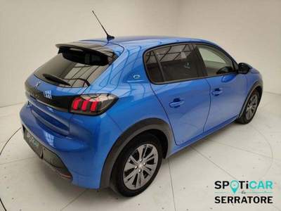 Peugeot 208 II 2019 e- Allure Pack 100kW Blu/Azzurro usata Erba