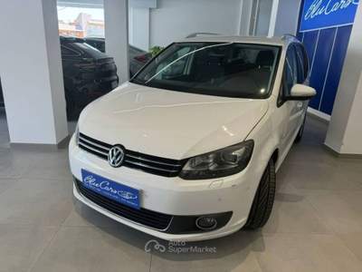 Volkswagen Touran 2.0 tdi Highline dsg Bianco usata Licata