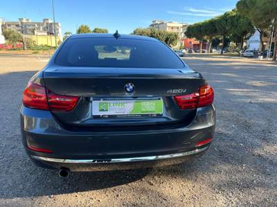 BMW Serie 4 420d d Coupé Luxury Blu/Azzurro usata Lecce