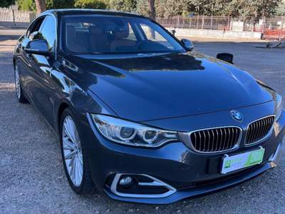 BMW Serie 4 420d d Coupé Luxury Blu/Azzurro usata Lecce