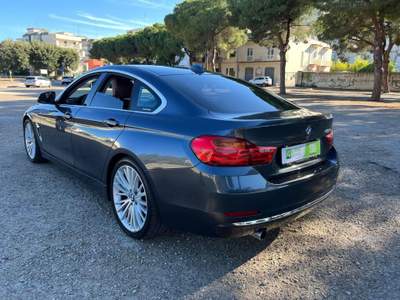 BMW Serie 4 420d d Coupé Luxury Blu/Azzurro usata Lecce