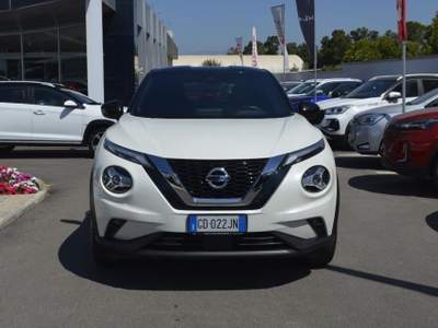 Nissan Juke 1.0 DIG-T 114 CV DCT N-Connecta Bianco usata Fondi