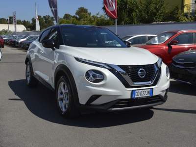 Nissan Juke 1.0 DIG-T 114 CV DCT N-Connecta Bianco usata Fondi