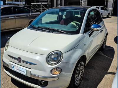 Fiat 500 1.3 Multijet 16V 75 CV Lounge Bianco usata Sassari