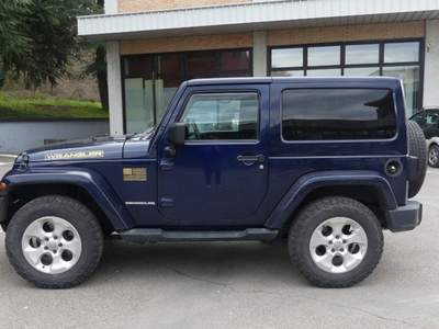 Jeep Wrangler 2.8 CRD DPF Sahara Auto Blu/Azzurro usata BOLOGNA