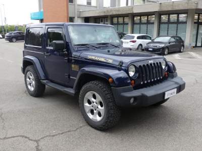 Jeep Wrangler 2.8 CRD DPF Sahara Auto Blu/Azzurro usata BOLOGNA