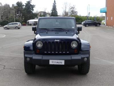 Jeep Wrangler 2.8 CRD DPF Sahara Auto Blu/Azzurro usata BOLOGNA