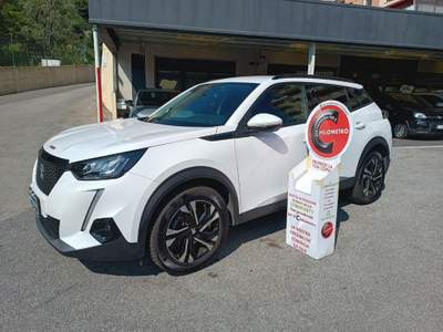 Peugeot 2008 BlueHDi 100 Allure - 07/2020 - SOLO 54.500 KM Bianco usata Genova