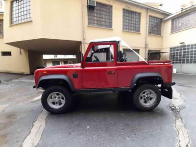 Land Rover Defender 90 turbodiesel CABRIO/ HARD-top ATC 3 POSTI Rosso usata TORINO