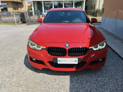 BMW Serie 3 320i i Touring Msport Rosso usata Fino Mornasco