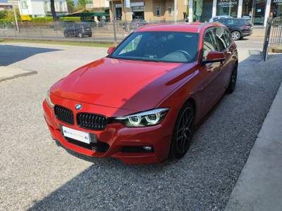 BMW Serie 3 320i i Touring Msport Rosso usata Fino Mornasco