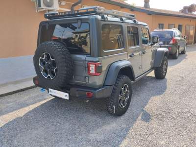 Jeep Wrangler Unlimited 2.0 PHEV ATX 4xe Rubicon Grigio usata Jerago con Orago