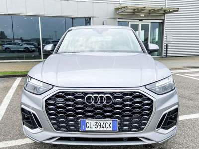 Audi Q5 50 TFSI e quattro S tronic S line Argento usata Paruzzaro