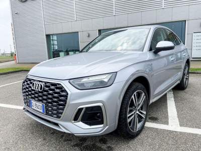 Audi Q5 50 TFSI e quattro S tronic S line Argento usata Paruzzaro