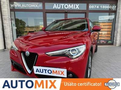 Alfa Romeo Stelvio 2.2 t Business rwd 190cv auto Rosso usata Campobasso