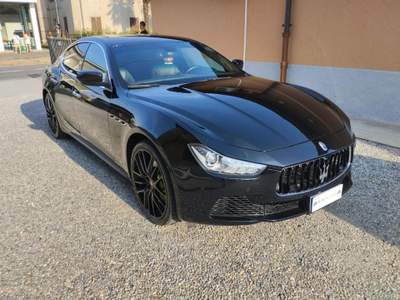Maserati Ghibli V6 *TAGLIANDI CERTIFICATI* Nero usata Jerago con Orago